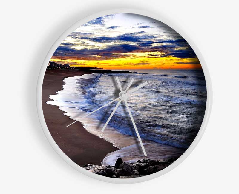 Beach Resort Clock - Wallart-Direct UK