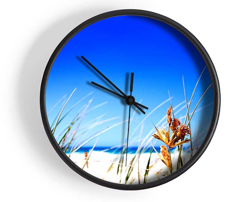 Clear Beach Sky Clock - Wallart-Direct UK
