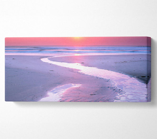 Estuary At Sunset