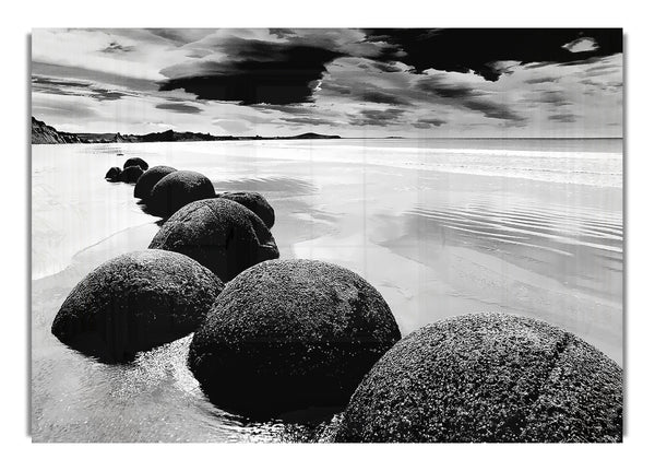 Pebbles To The Ocean Bw
