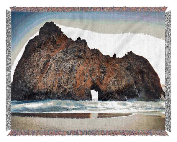 Pfeiffer Beach Woven Blanket