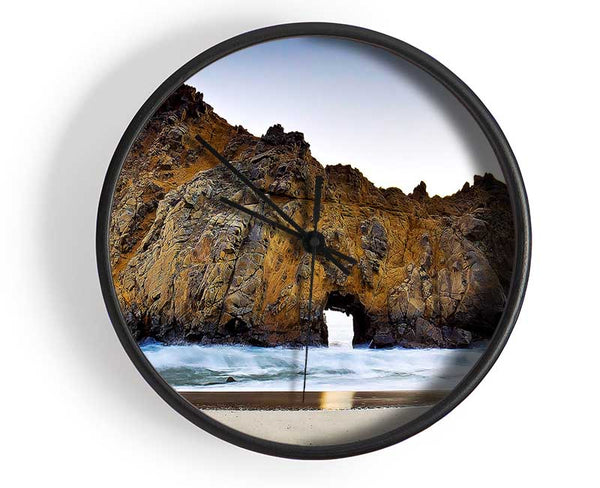 Pfeiffer Beach Clock - Wallart-Direct UK