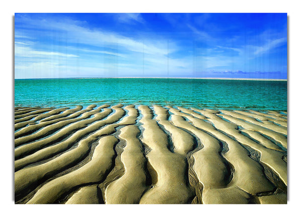 Sand Patterned Ocean