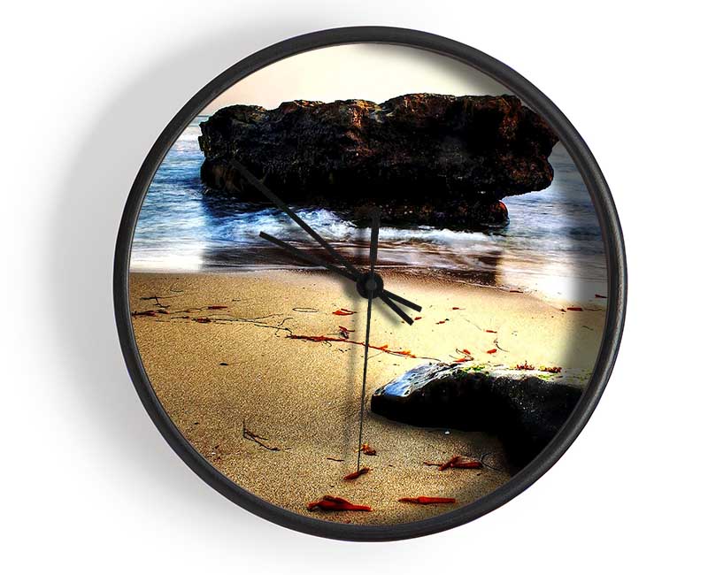 Sea Rocks Clock - Wallart-Direct UK