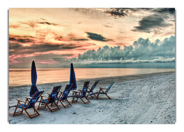 Seaside At Sunset