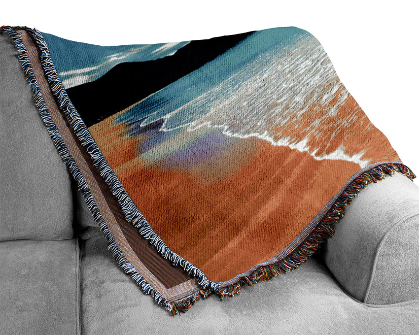 Stunning Ocean Sands Woven Blanket