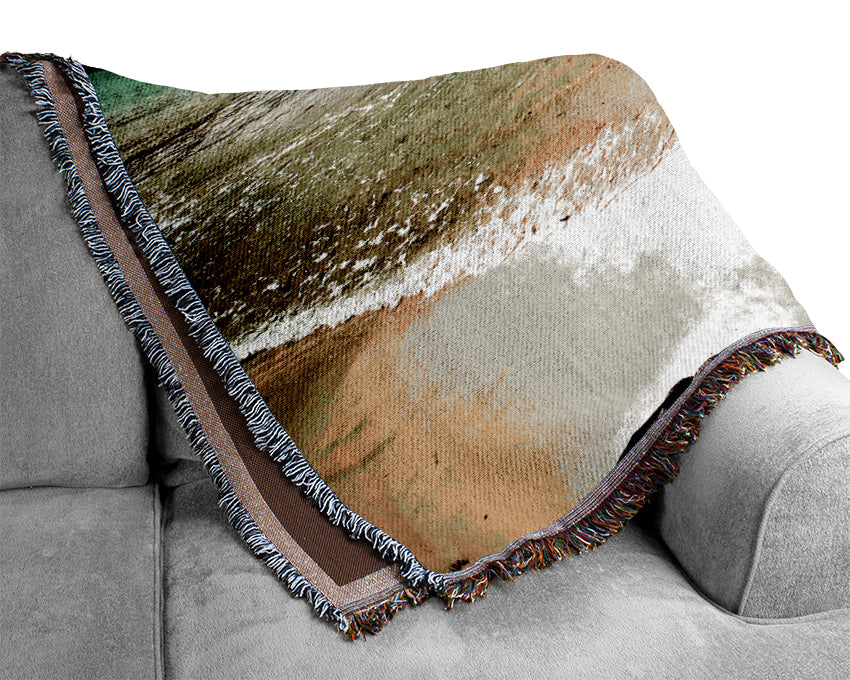 The Ocean Flow Bay Woven Blanket