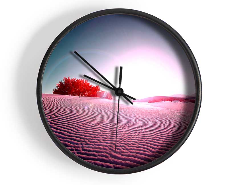 Desert Flare Clock - Wallart-Direct UK