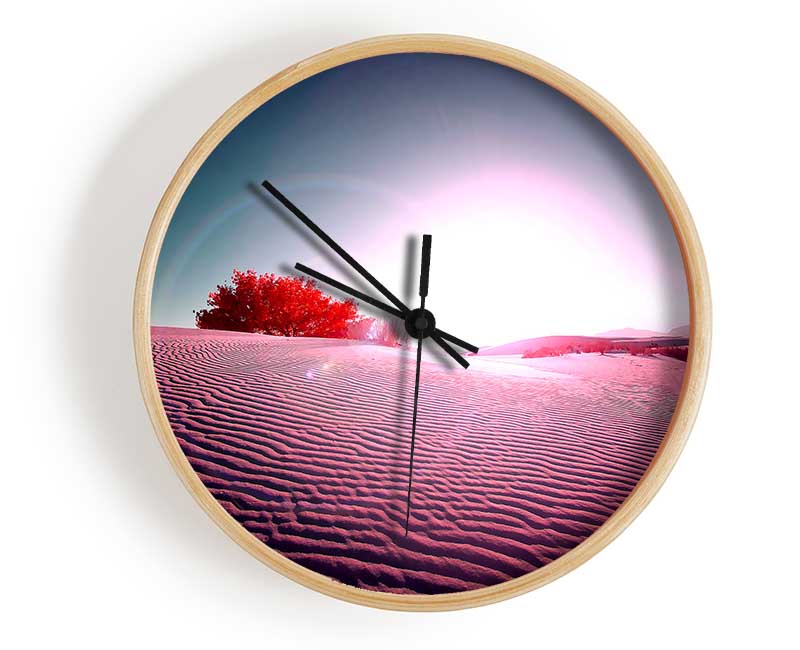 Desert Flare Clock - Wallart-Direct UK