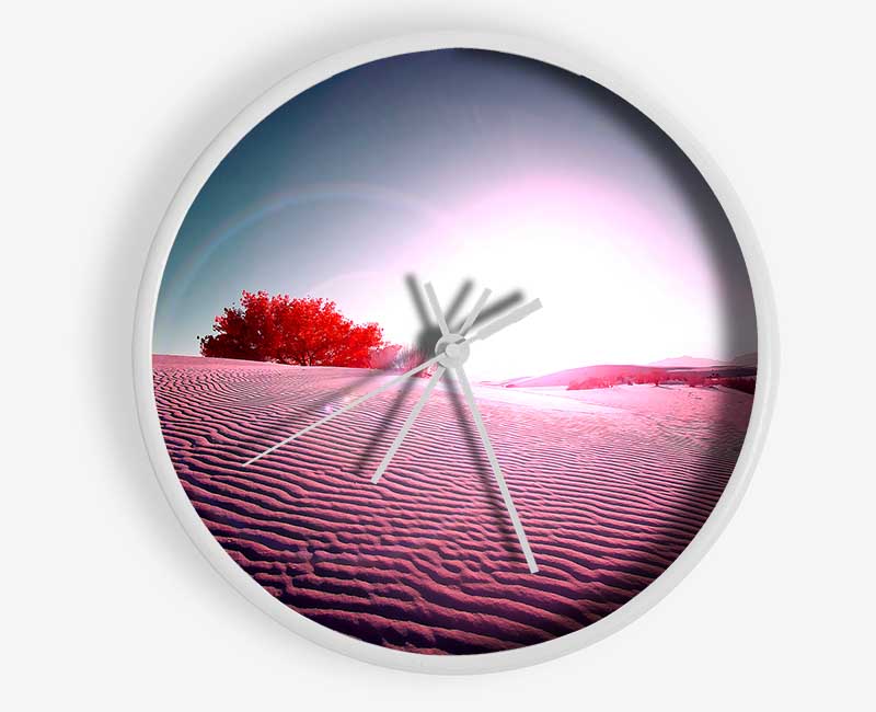 Desert Flare Clock - Wallart-Direct UK