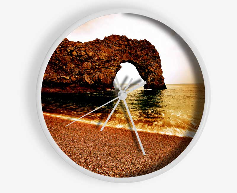 Doorway To The Ocean Sun Clock - Wallart-Direct UK