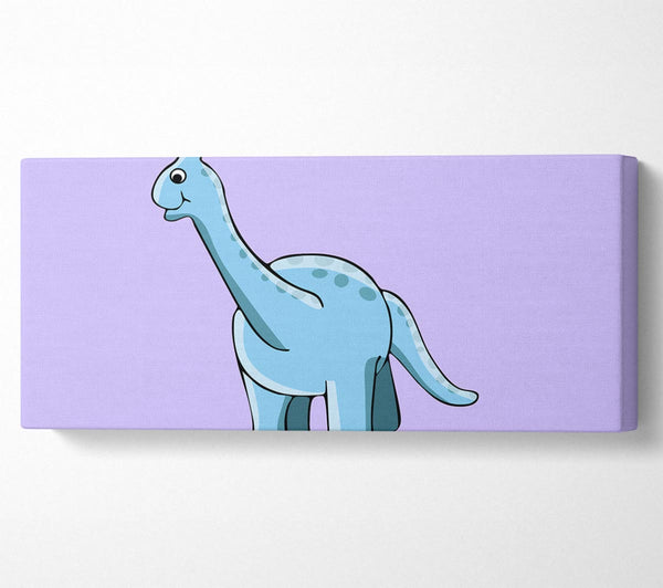 Großer lustiger Dinosaurier Lila 