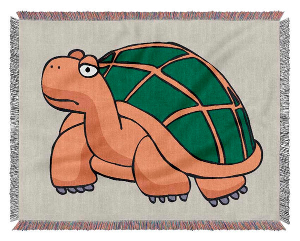 Big Turtle Lilac Woven Blanket
