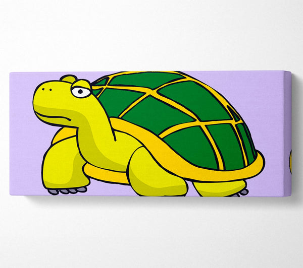 Große Schildkröte Lila 