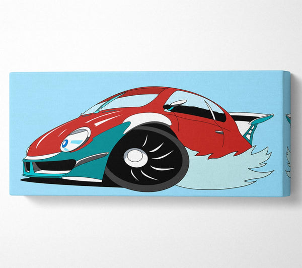Fast Racecar Baby Blue