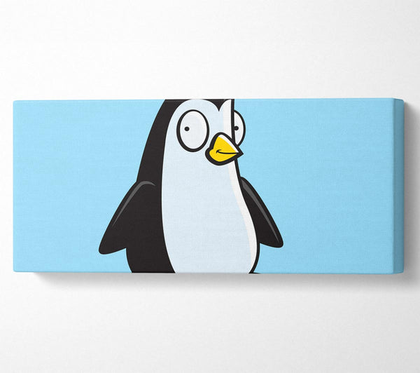 Funny Penguin Baby Blue