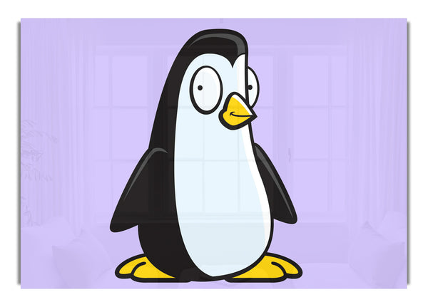 Funny Penguin Lilac