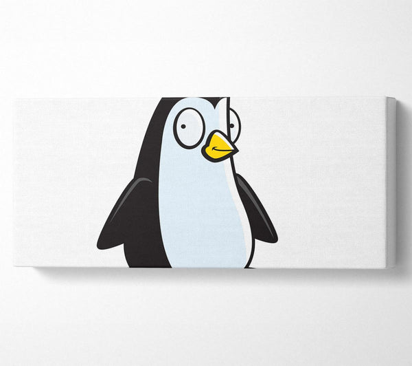 Funny Penguin White