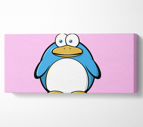 Funny Penquin Standing Pink