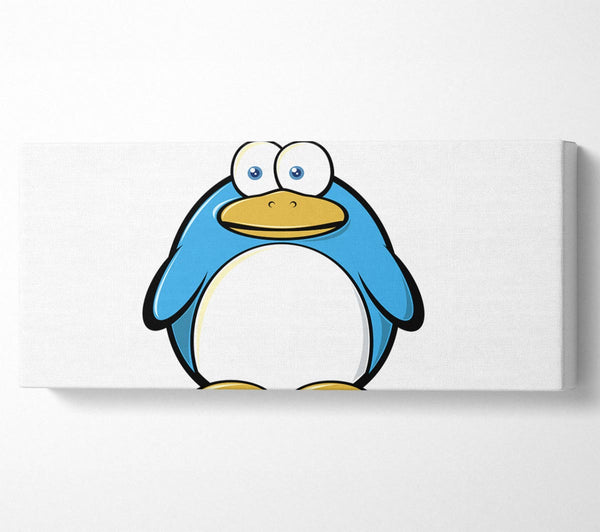 Funny Penquin Standing White