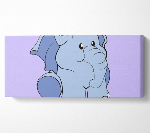 Happy Baby Elephant Lilac