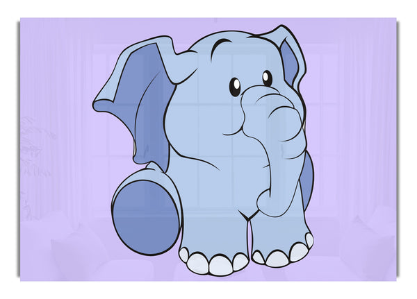 Happy Baby Elephant Lilac