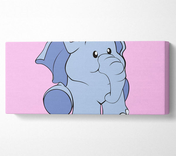Happy Baby Elephant Pink