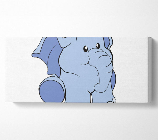 Happy Baby Elephant White