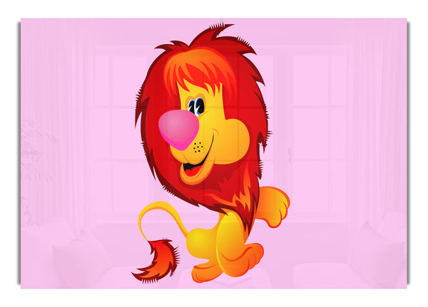 Happy Lion Pink