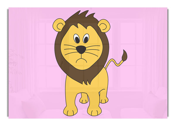 Sad Lion Pink
