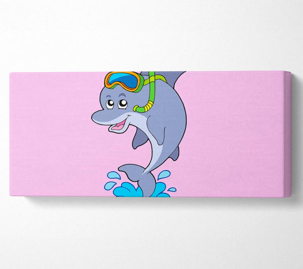 Schnorcheln Delphin Rosa
