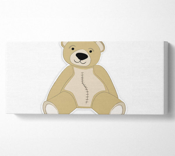 Stitched Up Teddy White