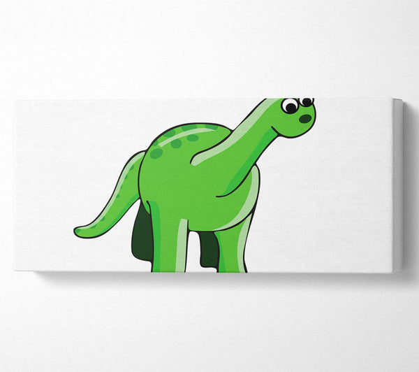 Überraschender Dinosaurier Weiß