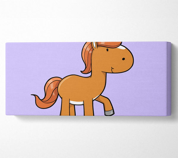 Walking Pony Pferd Lila