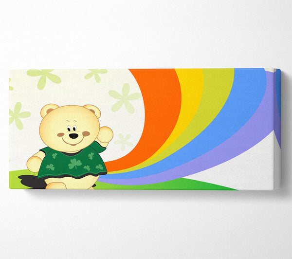 Winkender Regenbogenbär Lila