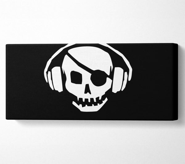 Skelett-Piraten-Kopfhörer