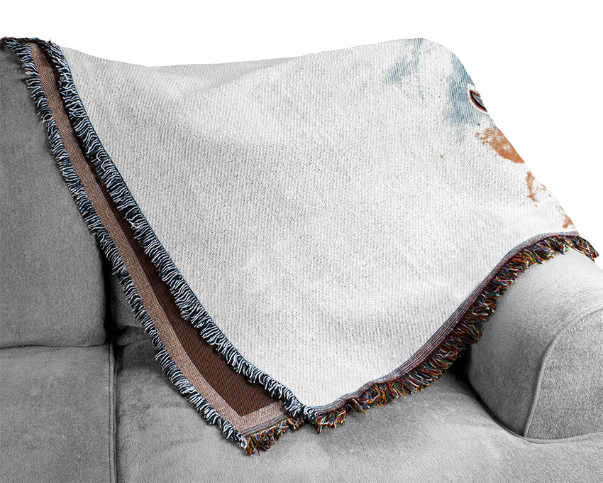 Mouse It Up Woven Blanket