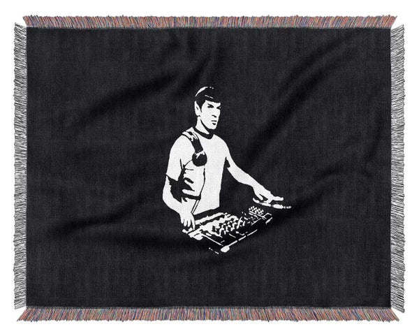 Dj Spock Woven Blanket