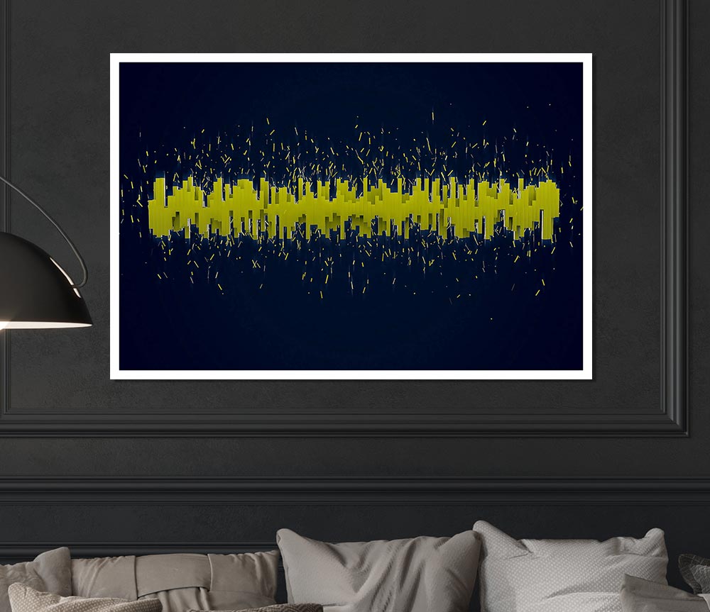 Equalizer Print Poster Wall Art