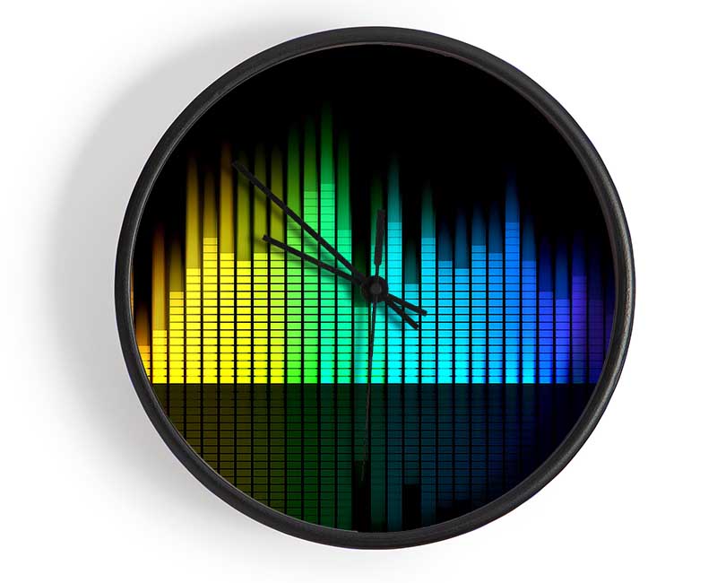 Music Equalizer Clock - Wallart-Direct UK