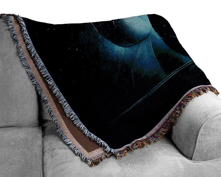 Music Is Getting Louder Woven Blanket