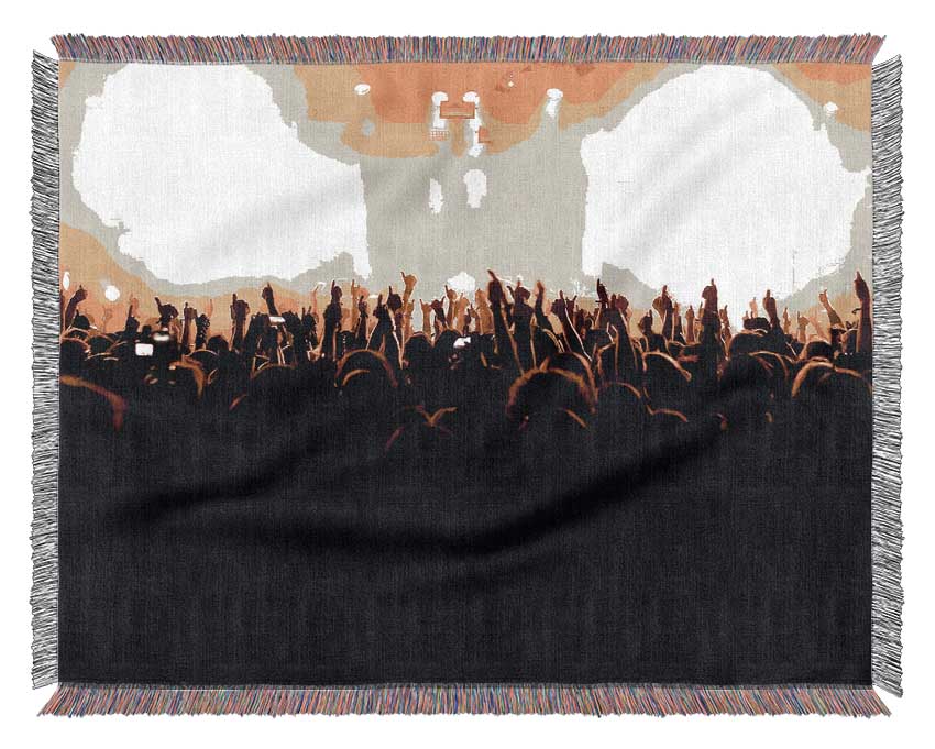 Concert Musical Freedom Woven Blanket