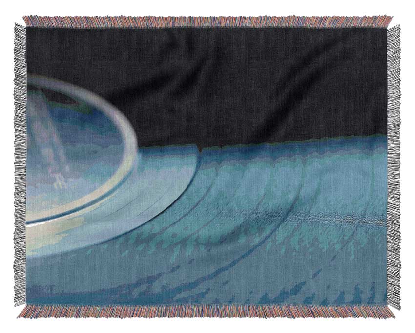 Vinyl Record Woven Blanket