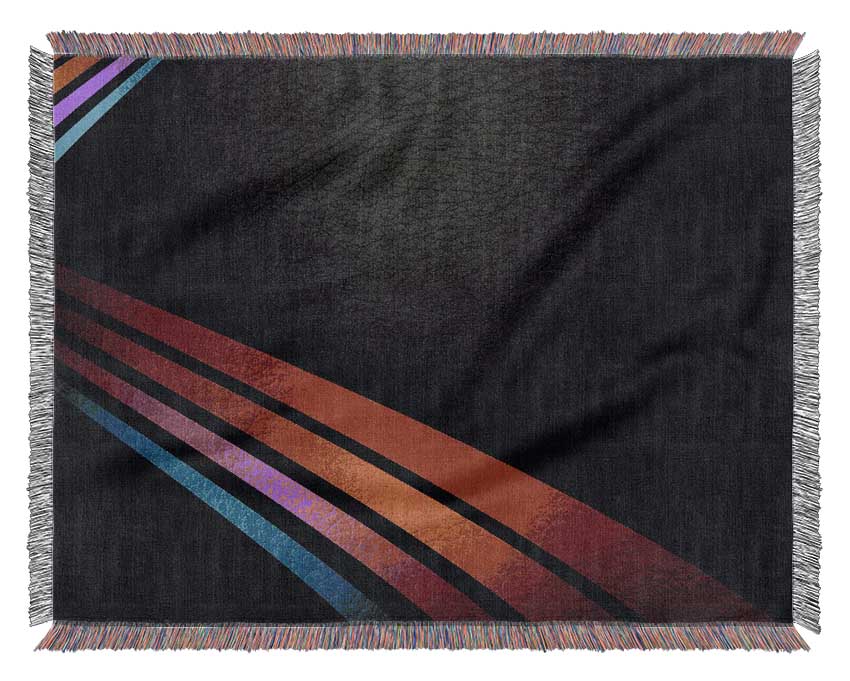 Strips Wide Woven Blanket