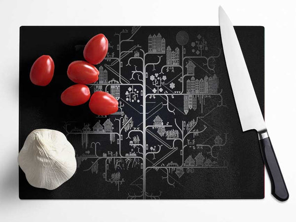 Relativity Glass Chopping Board