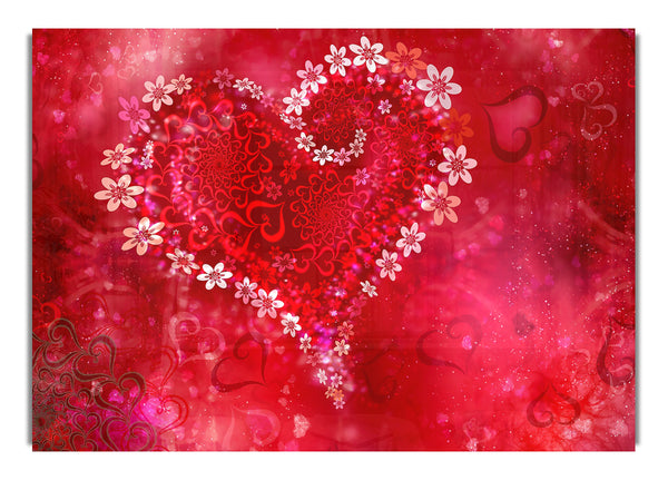 Love Heart Flowers