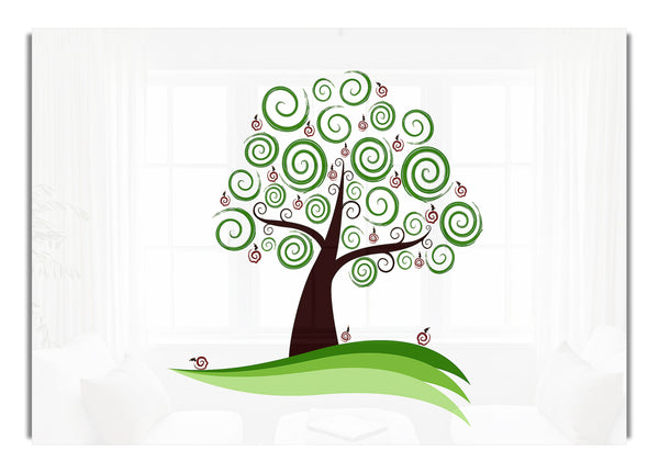 Green Cherry Tree