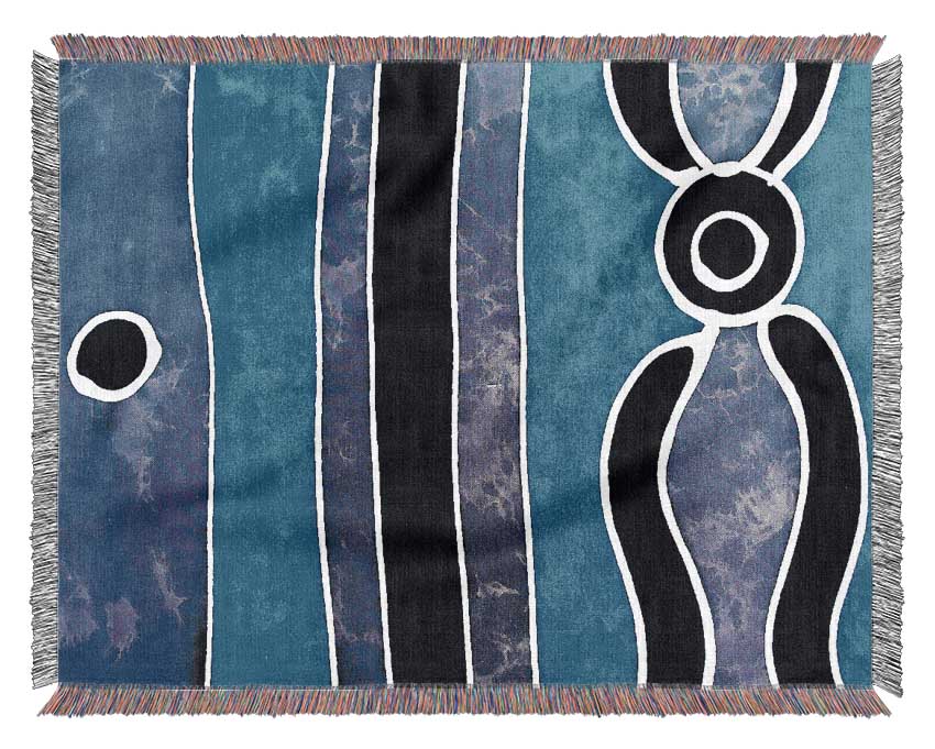 Tribal Greys Woven Blanket