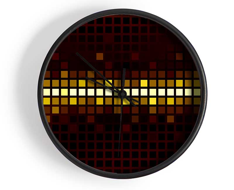 The Golden Line Clock - Wallart-Direct UK