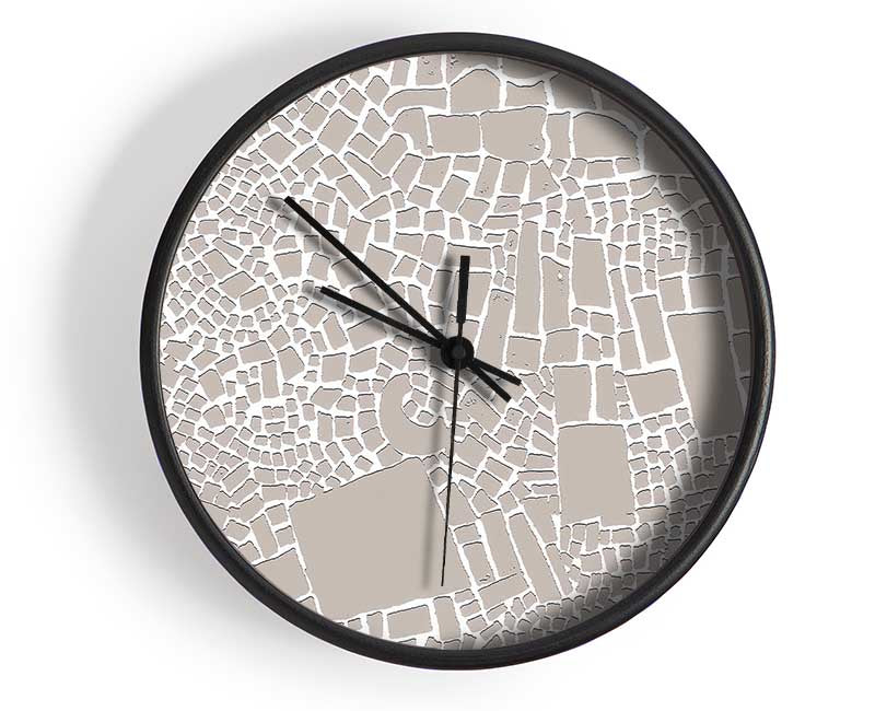 The Missing Piece Grey Clock - Wallart-Direct UK